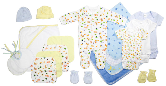 Newborn Baby Boy 20 Pc Layette Baby Shower Gift Set LS_0027